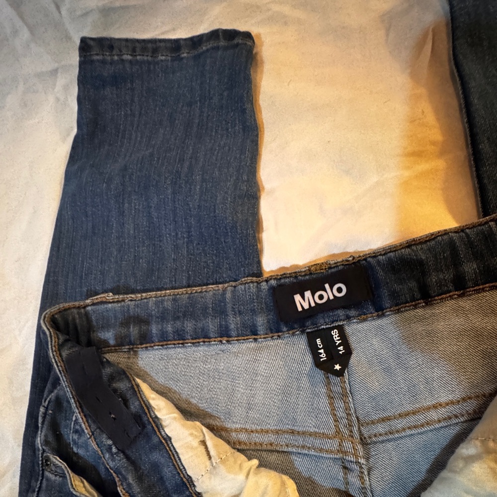 Molo Blue Denim with Brown Label